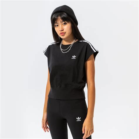 adidas oberteil schwarz damen|Shoppe adidas T.